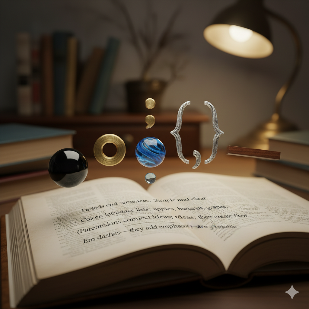 Punctuation Guide: Periods, Colons, Semicolons & More