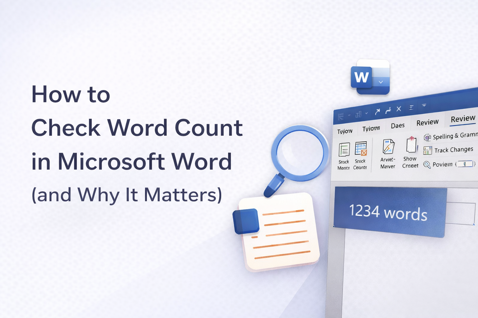 How to Check Word Count in Microsoft Word (and Why It Matters) - Professional proofreading and editing services resource