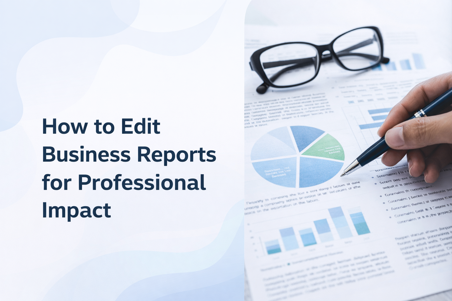 How to Edit Business Reports for Professional Impact - Professional proofreading and editing services resource