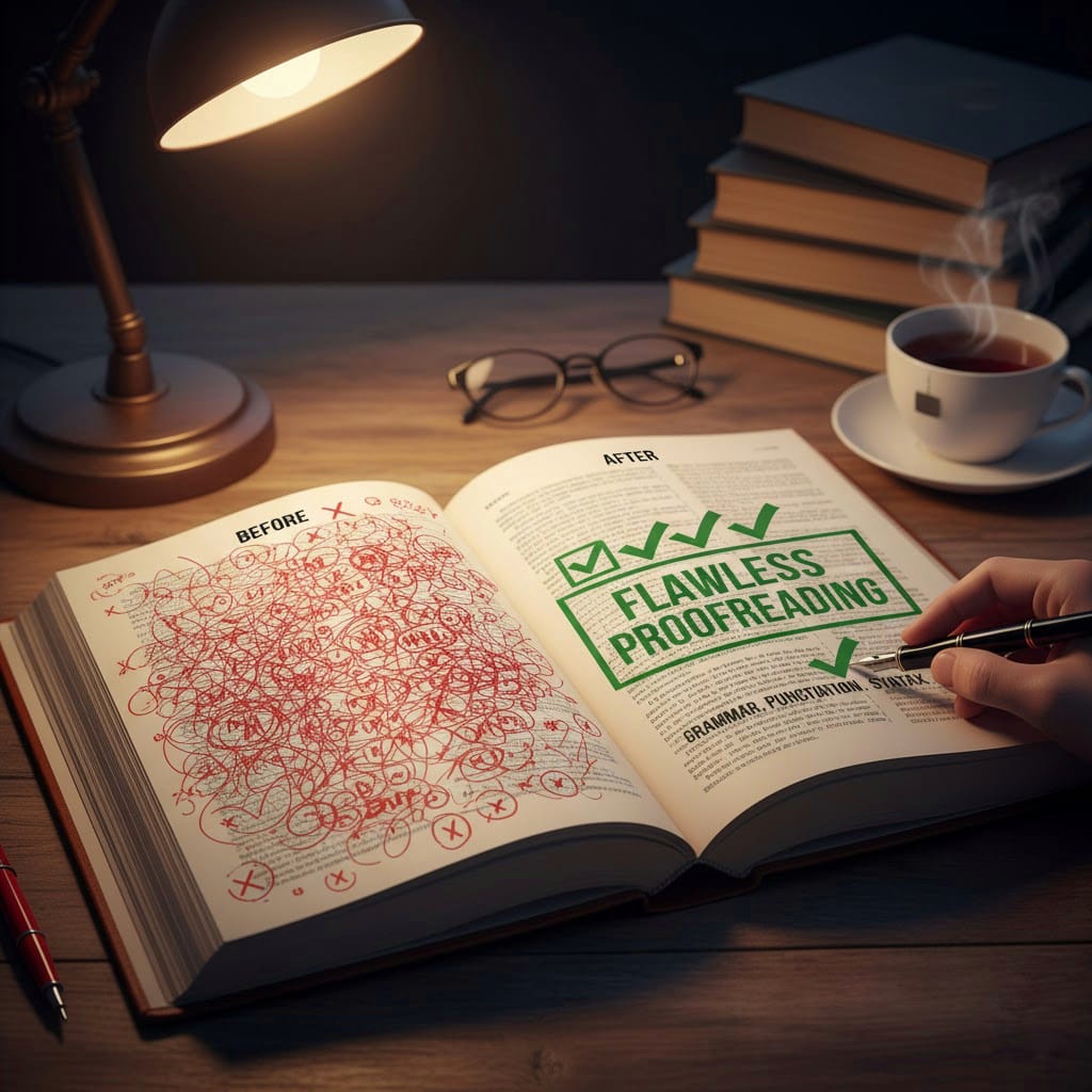 proofreading - Book Proofreading for authors