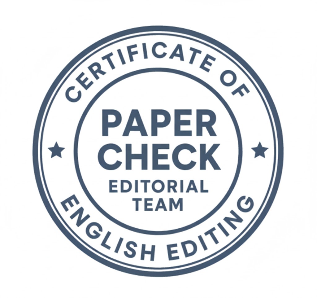 editing - Certificate Of Editing for academic